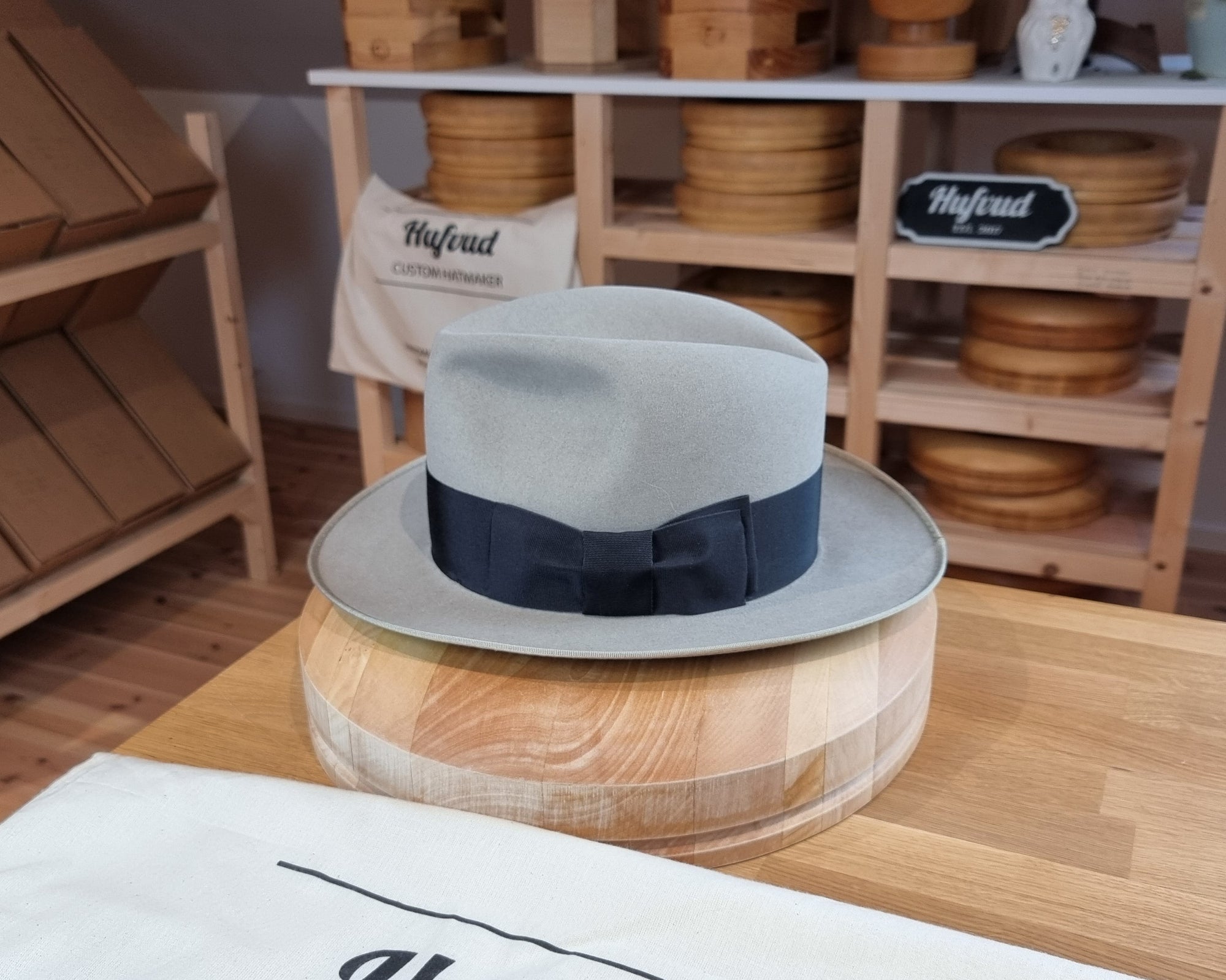 DURHAM 1922 FEDORA | BEAVER FIFTY | DOVE GRAY COLOR | SIZE 58, US 7 1/4