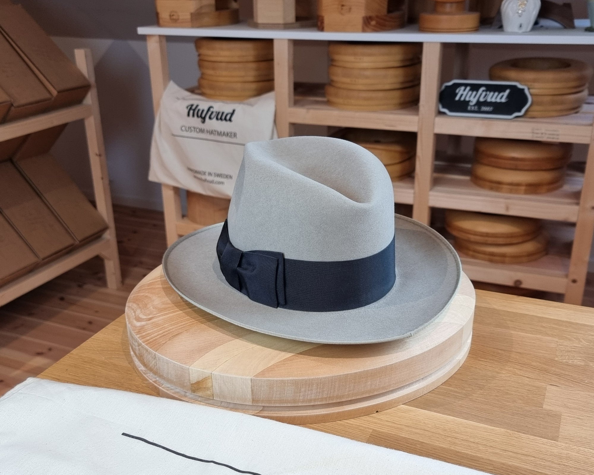 DURHAM 1922 FEDORA | BEAVER FIFTY | DOVE GRAY COLOR | SIZE 58, US 7 1/4