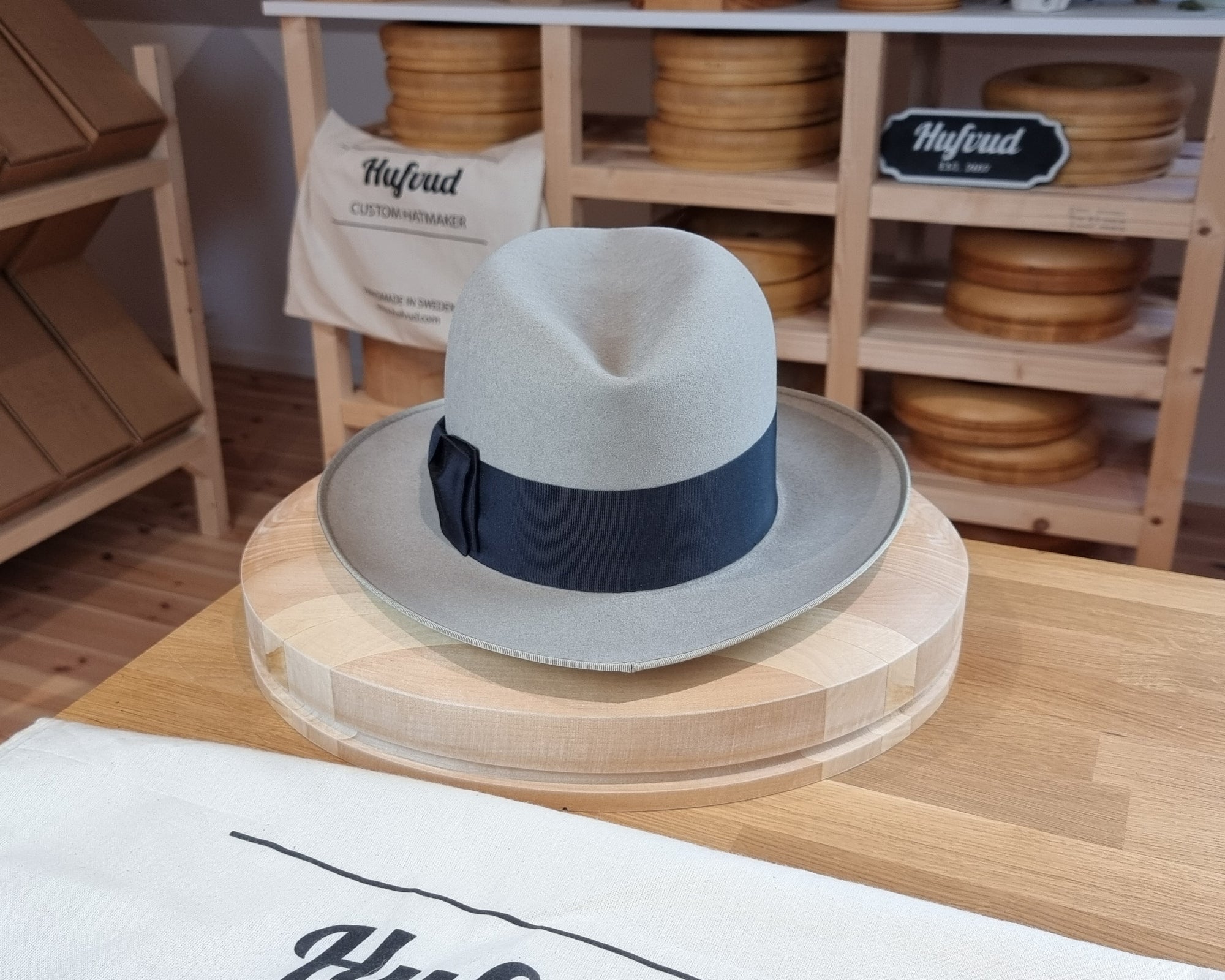 DURHAM 1922 FEDORA | BEAVER FIFTY | DOVE GRAY COLOR | SIZE 58, US 7 1/4