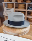 DURHAM 1922 FEDORA | BEAVER FIFTY | DOVE GRAY COLOR | SIZE 58, US 7 1/4
