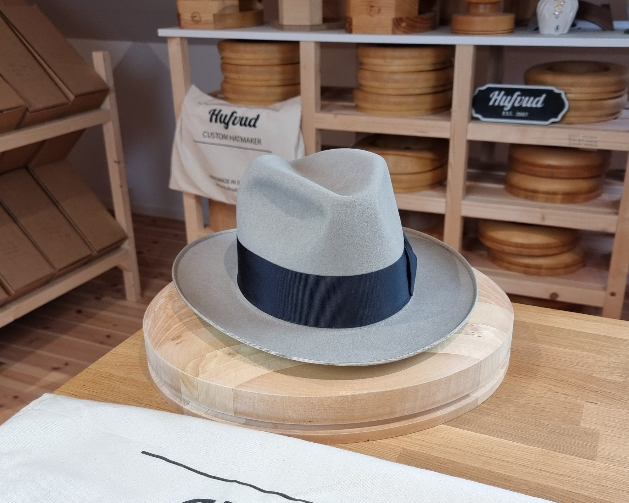 DURHAM 1922 FEDORA | BEAVER FIFTY | DOVE GRAY COLOR | SIZE 58, US 7 1/4