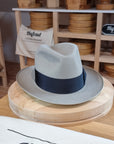 DURHAM 1922 FEDORA | BEAVER FIFTY | DOVE GRAY COLOR | SIZE 58, US 7 1/4