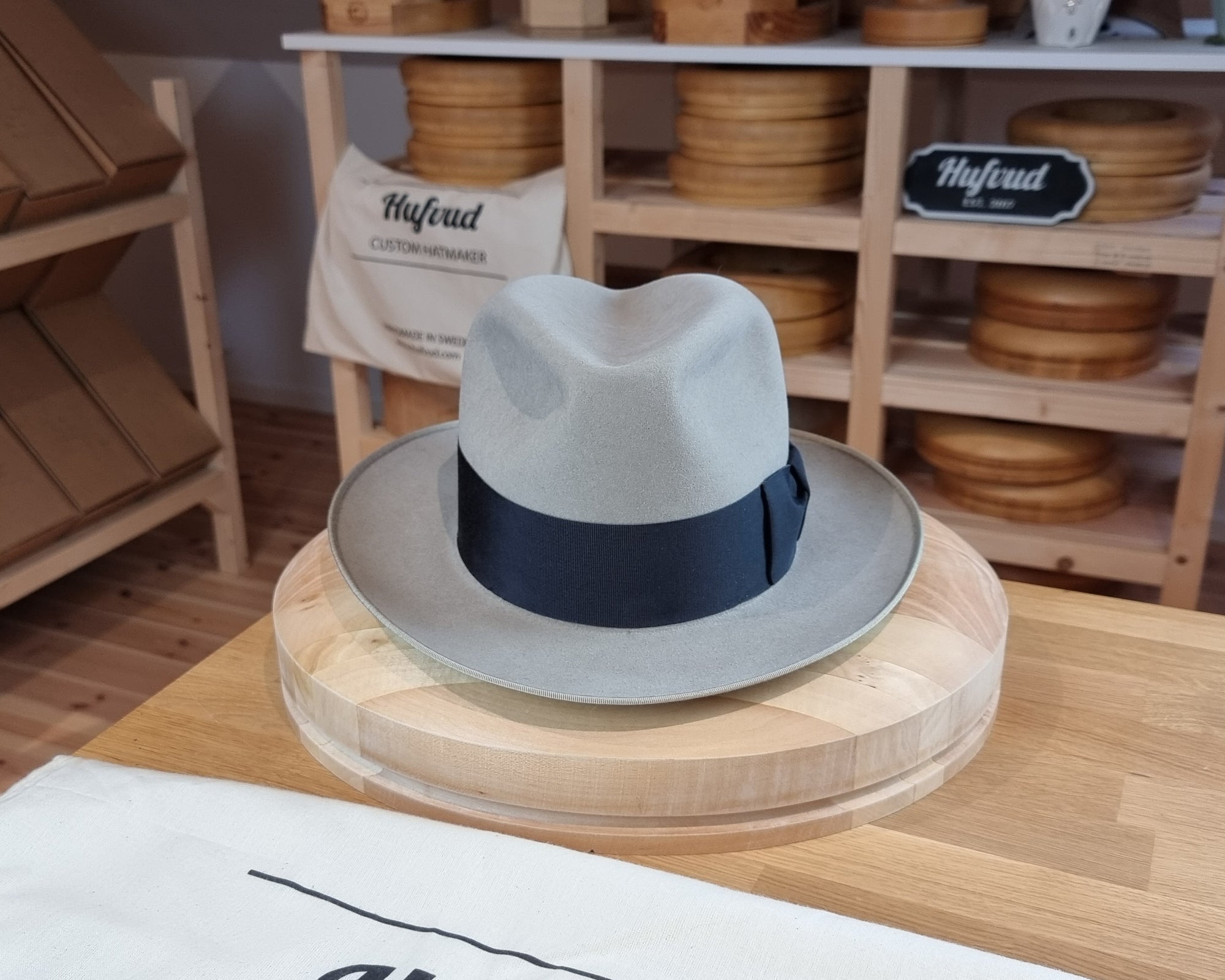 DURHAM 1922 FEDORA | BEAVER FIFTY | DOVE GRAY COLOR | SIZE 58, US 7 1/4