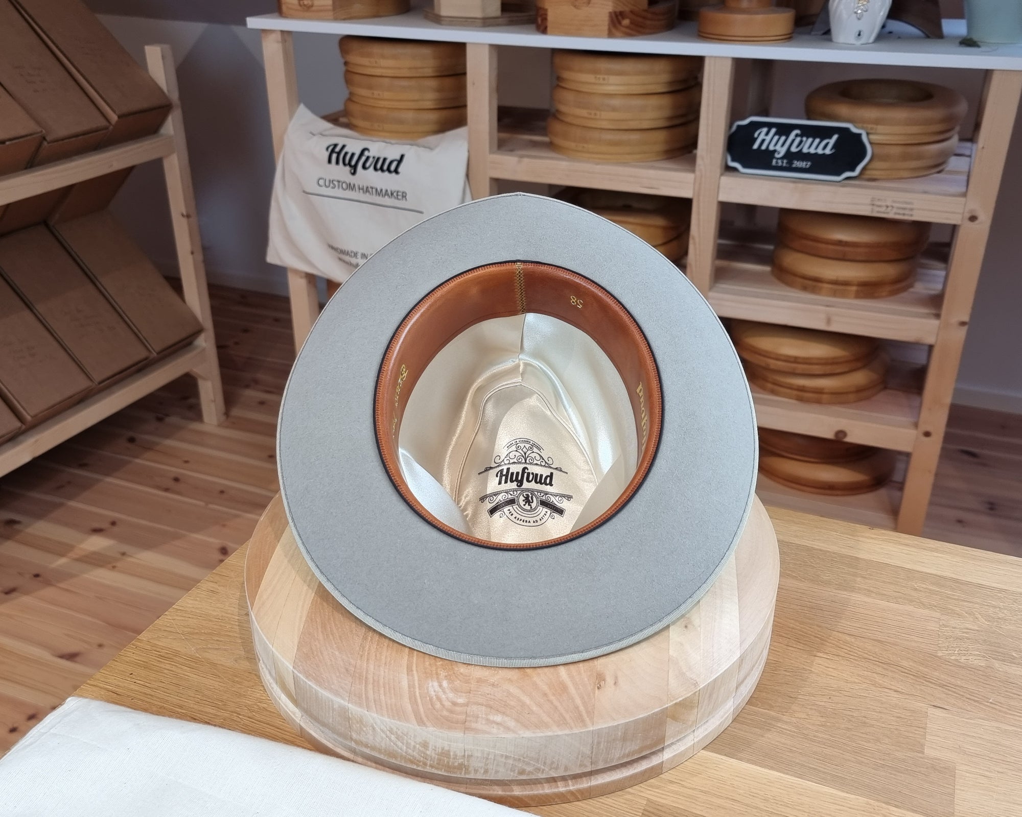 DURHAM 1922 FEDORA | BEAVER FIFTY | DOVE GRAY COLOR | SIZE 58, US 7 1/4