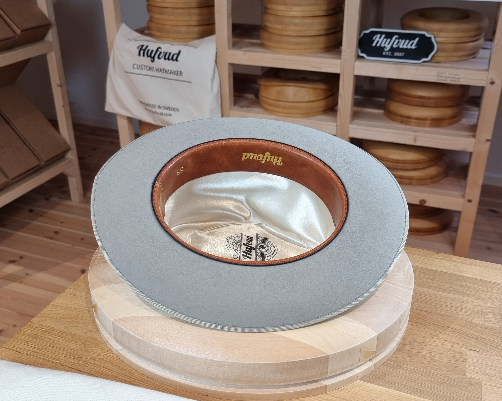 DURHAM 1922 FEDORA | BEAVER FIFTY | DOVE GRAY COLOR | SIZE 58, US 7 1/4