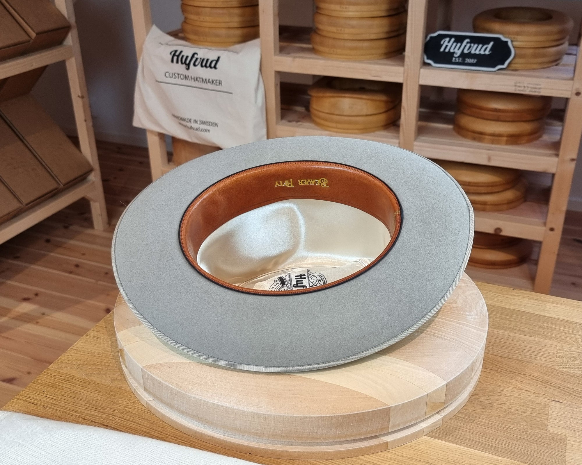 DURHAM 1922 FEDORA | BEAVER FIFTY | DOVE GRAY COLOR | SIZE 58, US 7 1/4