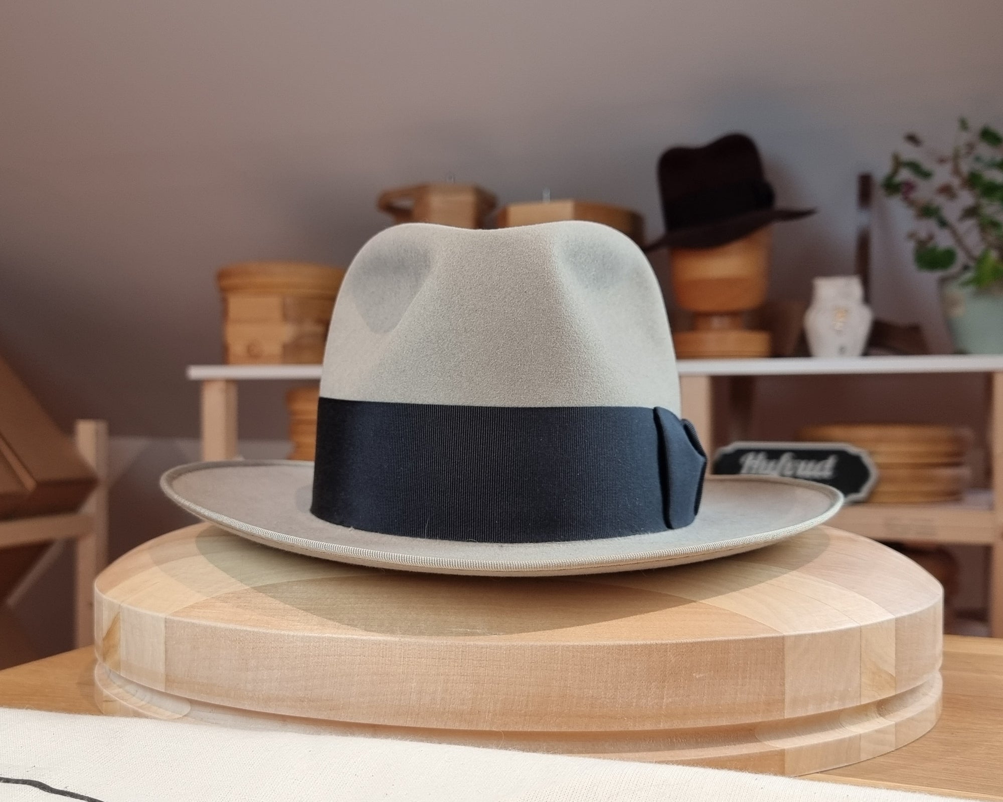 DURHAM 1922 FEDORA | BEAVER FIFTY | DOVE GRAY COLOR | SIZE 58, US 7 1/4