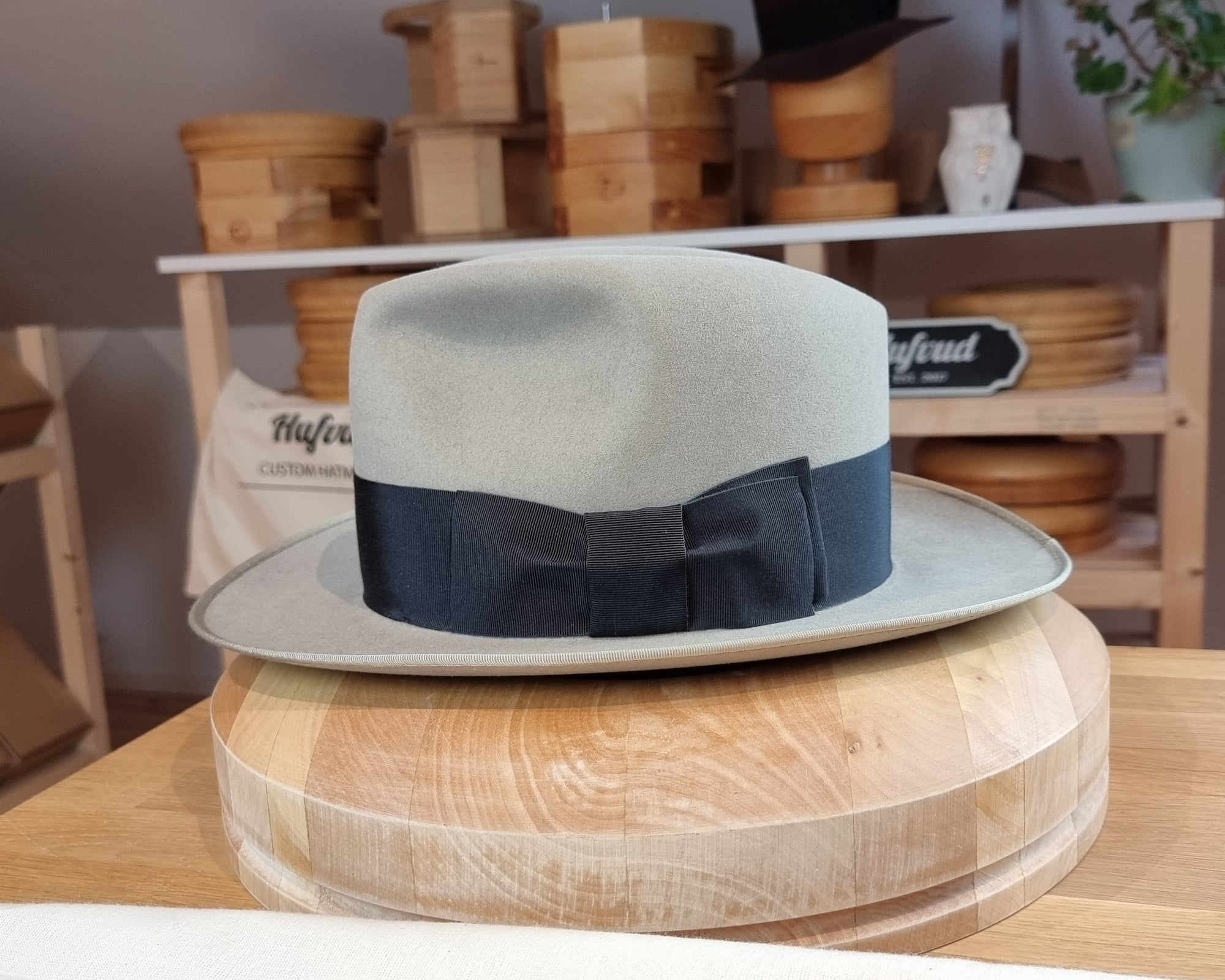 DURHAM 1922 FEDORA | BEAVER FIFTY | DOVE GRAY COLOR | SIZE 58, US 7 1/4