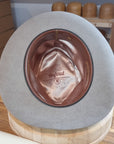 LEIFUR Adventure FEDORA | BEAVER HUNDRED | NATURAL COLOR LIMITED EDITION | WESTERN WEIGHT | SIZE 58, US 7 1/4