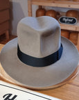 LEIFUR Raven Crown FEDORA | RABBIT & HARE DELUXE BLEND | MULTIPLE SIZE AVAILABLE