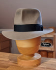 LEIFUR Raven Crown FEDORA | RABBIT & HARE DELUXE BLEND | MULTIPLE SIZE AVAILABLE