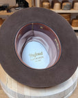 LEIFUR Lucky FEDORA | SABLE BROWN | 50X BEAVER BLEND | SIZE 58, US 7 1/4