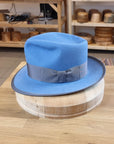 WHIPPET FEDORA | 50X BEAVER BLEND | MAJESTIC BLUE | SIZE 62, US 7 3/4