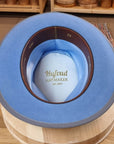 WHIPPET FEDORA | 50X BEAVER BLEND | MAJESTIC BLUE | SIZE 62, US 7 3/4