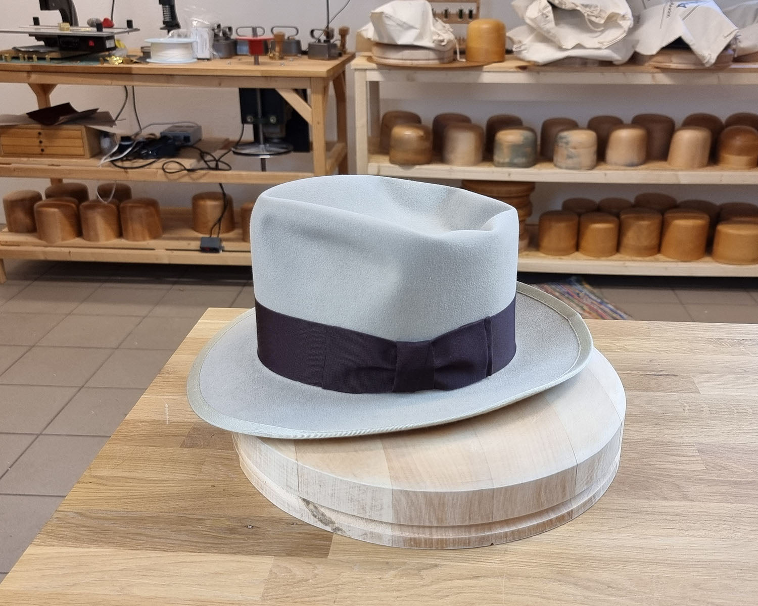 WHIPPET FEDORA | 100X BEAVER | SILVERBELLY | SIZE 61, US 7 5/8