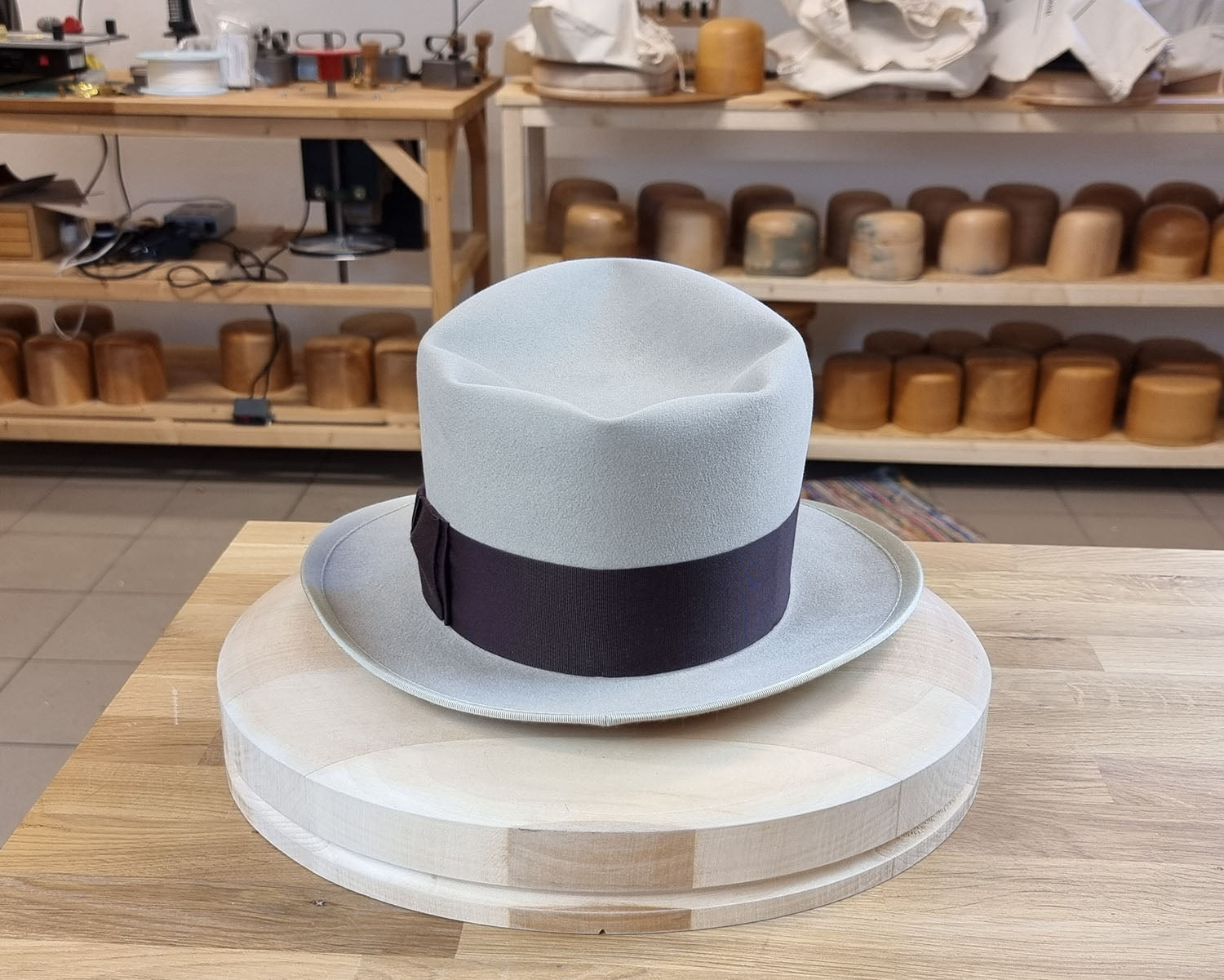 WHIPPET FEDORA | 100X BEAVER | SILVERBELLY | SIZE 61, US 7 5/8