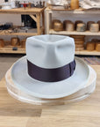 WHIPPET FEDORA | 100X BEAVER | SILVERBELLY | SIZE 61, US 7 5/8