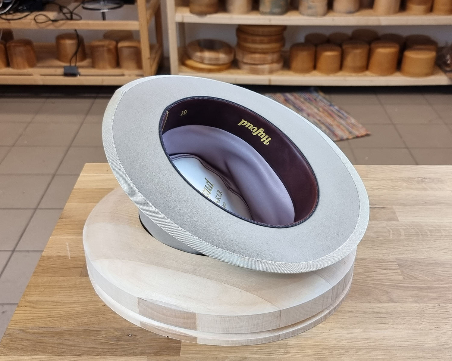 WHIPPET FEDORA | 100X BEAVER | SILVERBELLY | SIZE 61, US 7 5/8