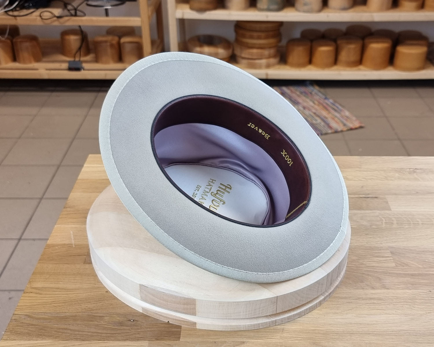 WHIPPET FEDORA | 100X BEAVER | SILVERBELLY | SIZE 61, US 7 5/8