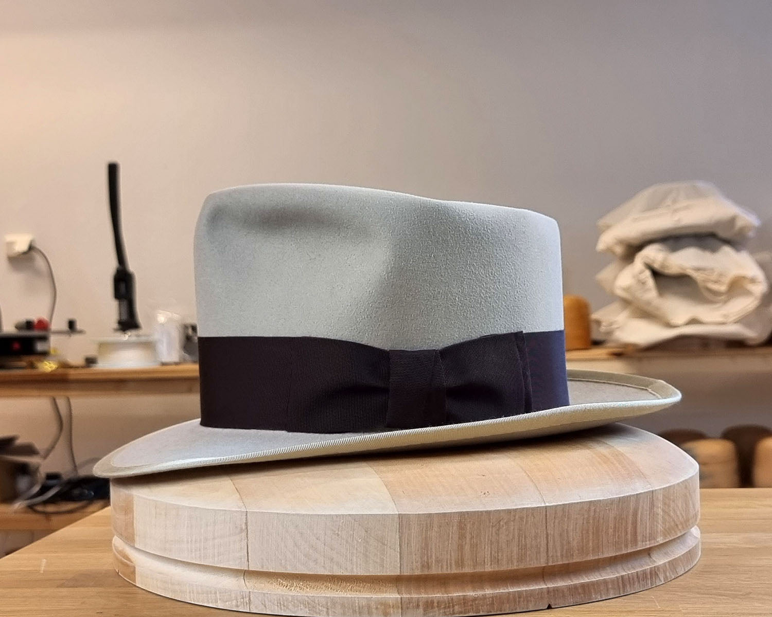 WHIPPET FEDORA | 100X BEAVER | SILVERBELLY | SIZE 61, US 7 5/8