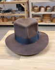 LEIFUR Lucky FEDORA | SABLE BROWN | 30X BEAVER BLEND | SIZE 60, US 7 1/2
