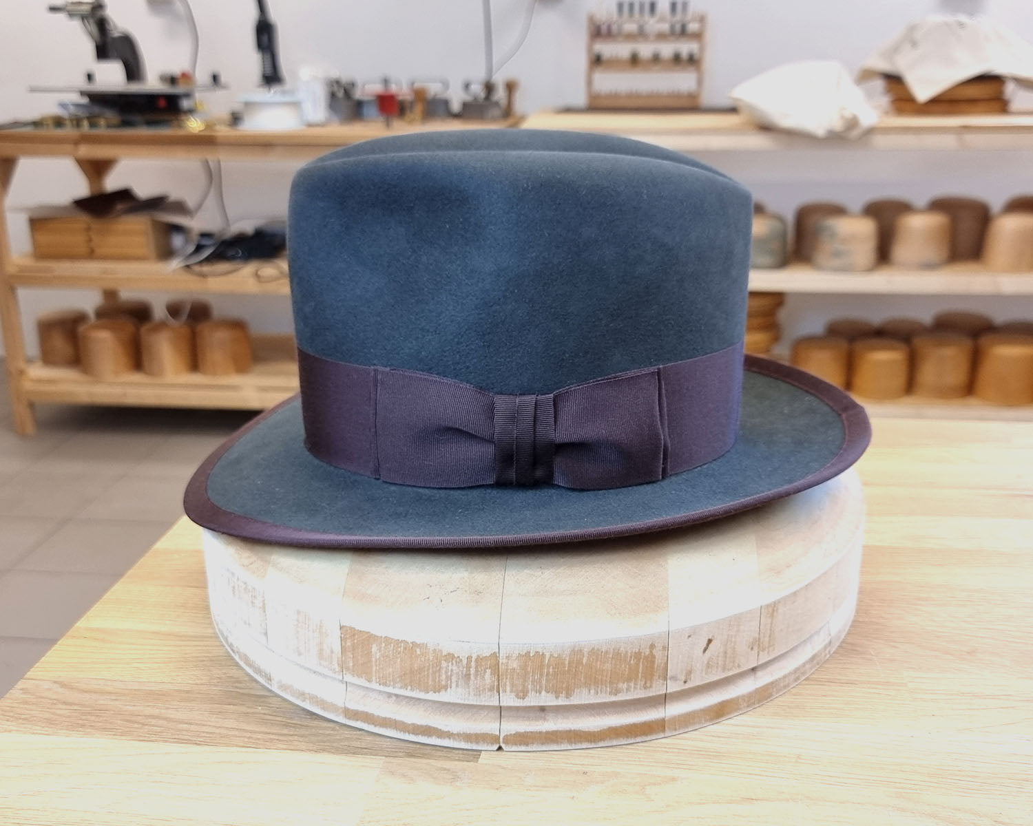 CAGNEY FEDORA | ANTHRACITE | 100X BEAVER | SIZE 59, US 7 3/8