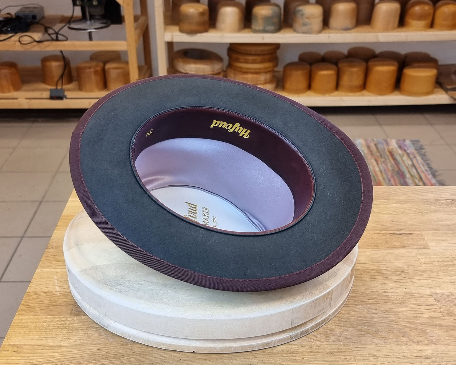 CAGNEY FEDORA | ANTHRACITE | 100X BEAVER | SIZE 59, US 7 3/8