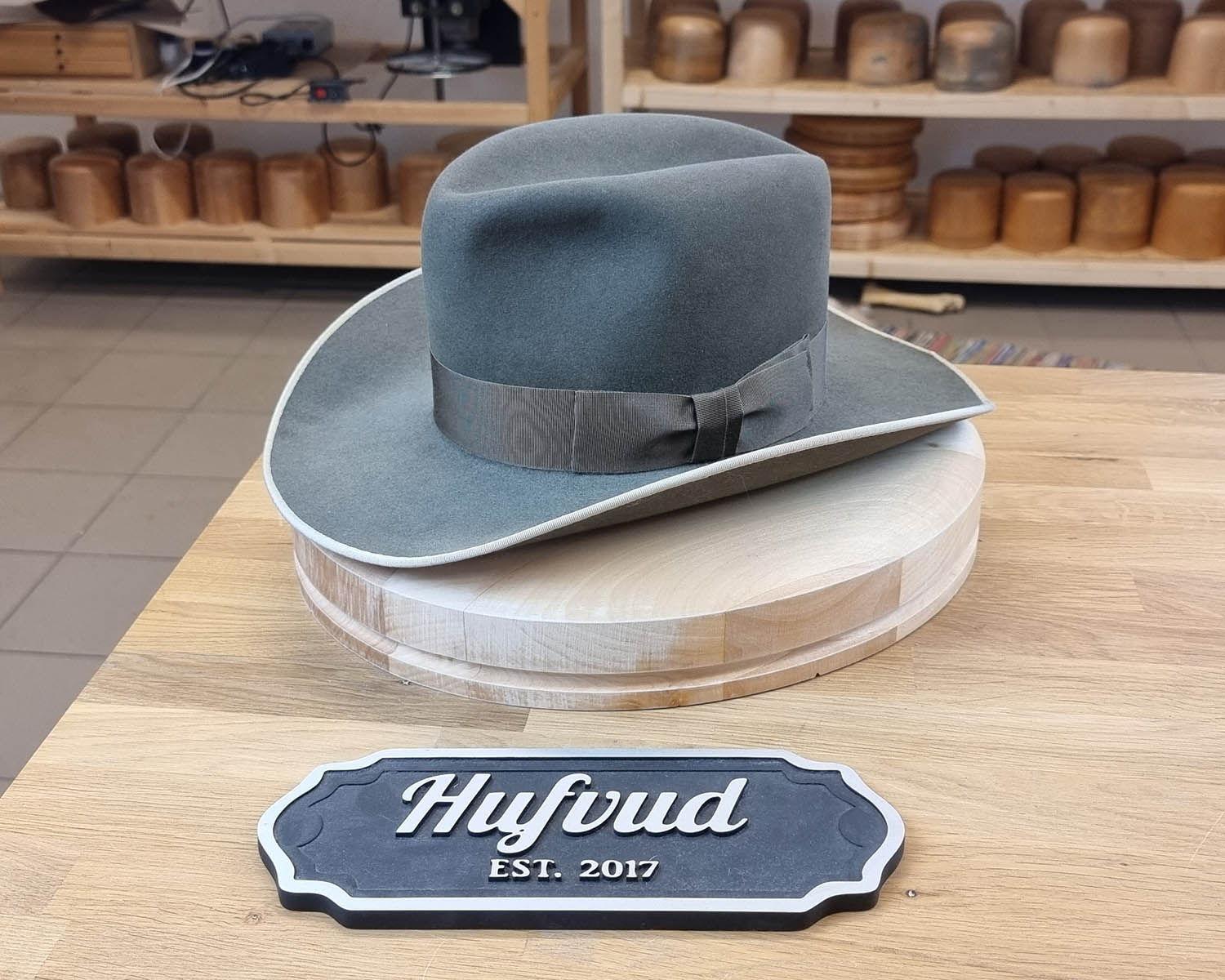 WESTERN RESTORATION | 4X BEAVER BLEND | GRAY | SIZE 58, US 7 1/4