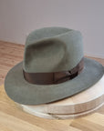LEIFUR Adventure FEDORA | WESTERN 50X BEAVER BLEND | PECAN COLOR | SIZE 61, US 7 5/8