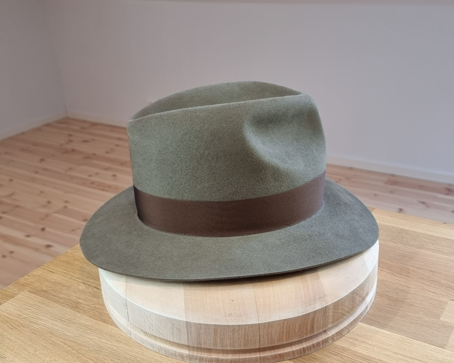 LEIFUR Adventure FEDORA | WESTERN 50X BEAVER BLEND | PECAN COLOR | SIZE 61, US 7 5/8