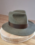 LEIFUR Adventure FEDORA | WESTERN 50X BEAVER BLEND | PECAN COLOR | SIZE 61, US 7 5/8