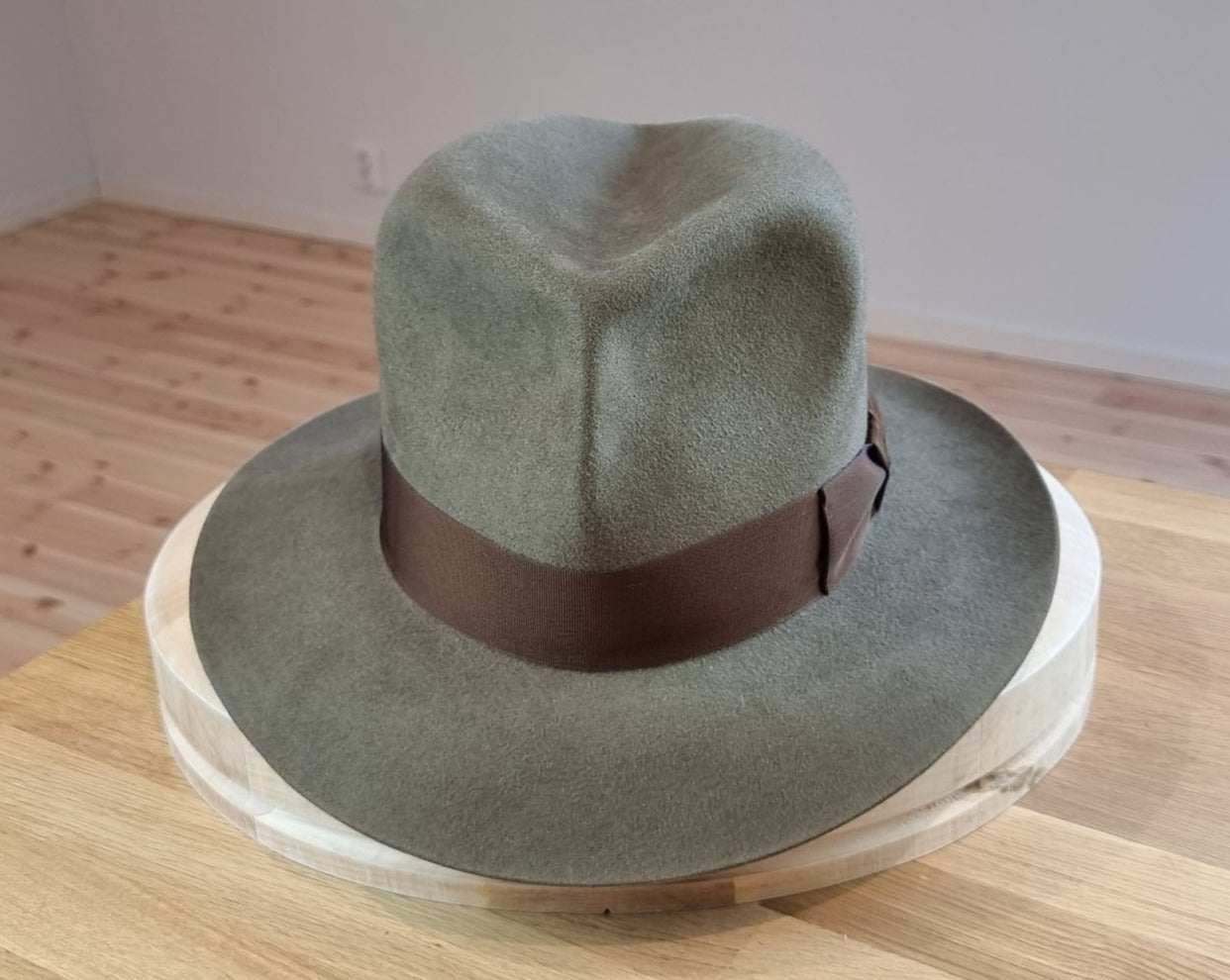 LEIFUR Adventure FEDORA | WESTERN 50X BEAVER BLEND | PECAN COLOR | SIZE 61, US 7 5/8
