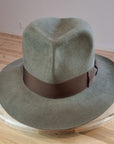 LEIFUR Adventure FEDORA | WESTERN 50X BEAVER BLEND | PECAN COLOR | SIZE 61, US 7 5/8