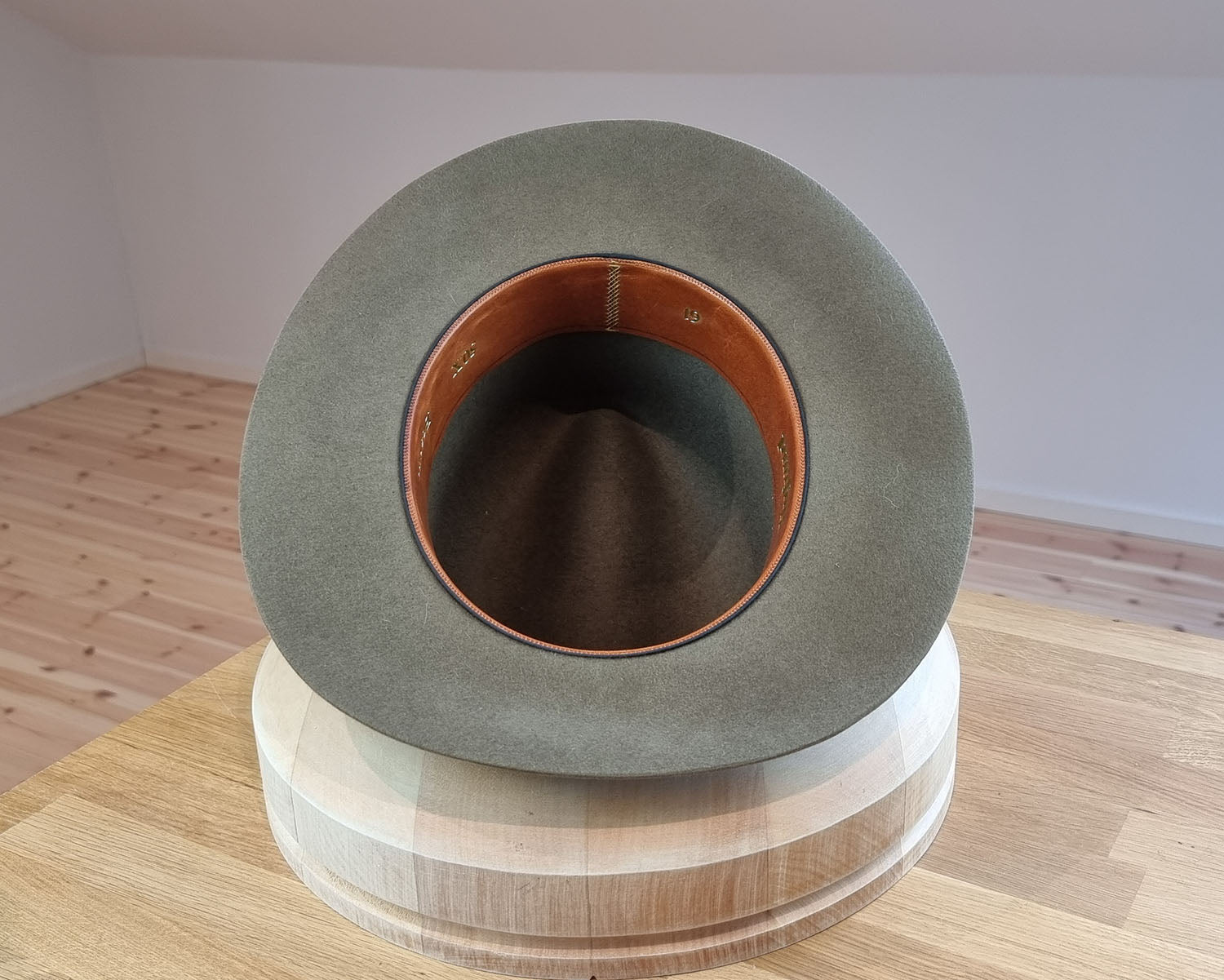 LEIFUR Adventure FEDORA | WESTERN 50X BEAVER BLEND | PECAN COLOR | SIZE 61, US 7 5/8