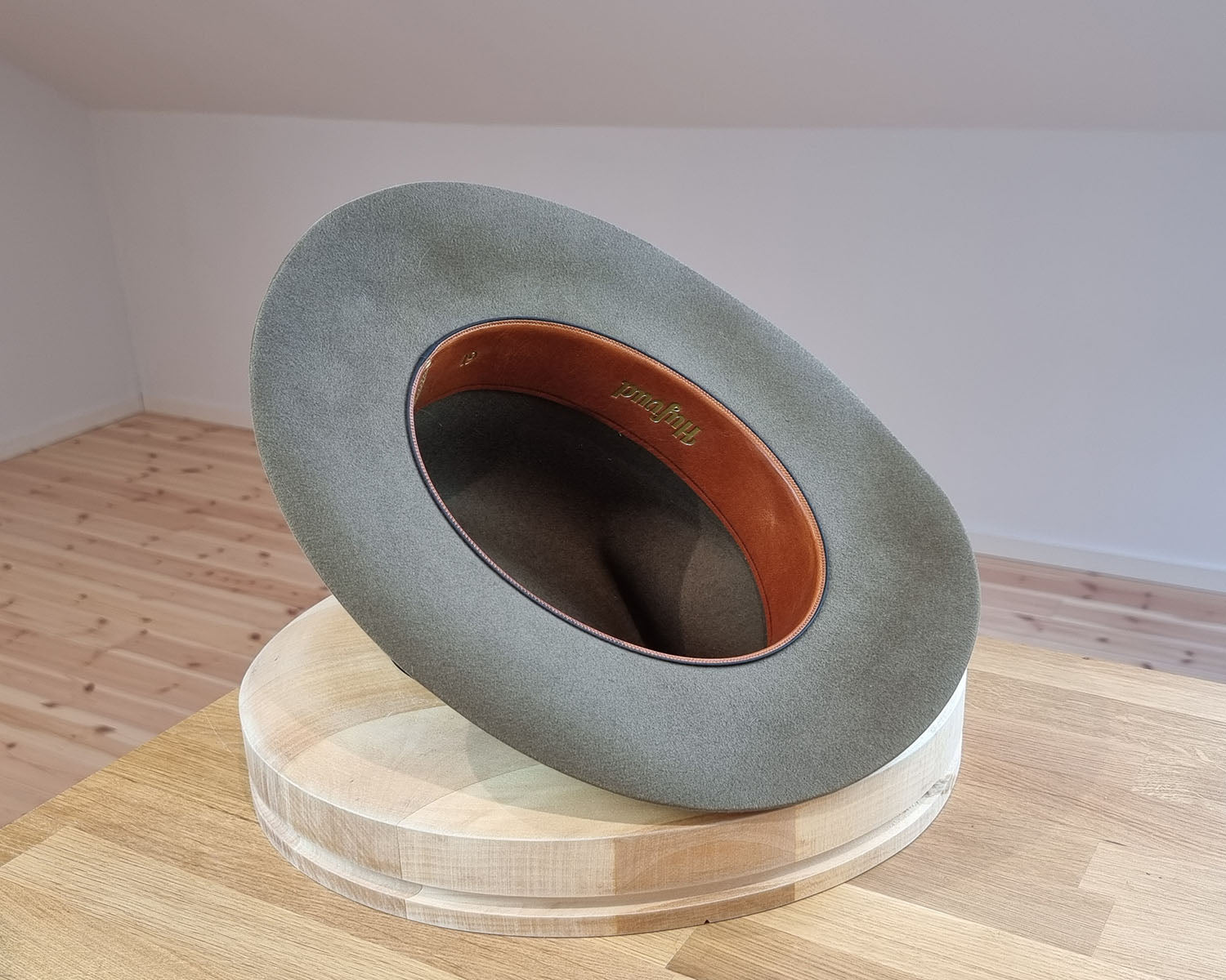 LEIFUR Adventure FEDORA | WESTERN 50X BEAVER BLEND | PECAN COLOR | SIZE 61, US 7 5/8