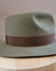 LEIFUR Adventure FEDORA | WESTERN 50X BEAVER BLEND | PECAN COLOR | SIZE 61, US 7 5/8