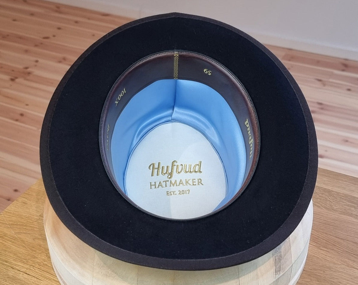 CAGNEY FEDORA | DARK NAVY | 100X BEAVER | SIZE 59, US 7 3/8