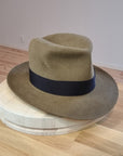 LEIFUR Adventure FEDORA | WESTERN 50X BEAVER BLEND | WHISKEY COLOR | SIZE 58, US 7 1/4