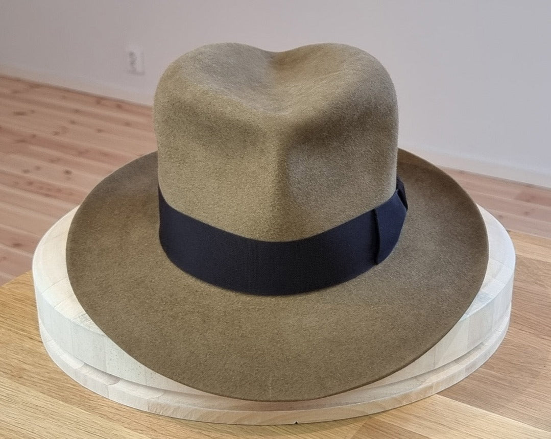 LEIFUR Adventure FEDORA | WESTERN 50X BEAVER BLEND | WHISKEY COLOR | SIZE 58, US 7 1/4