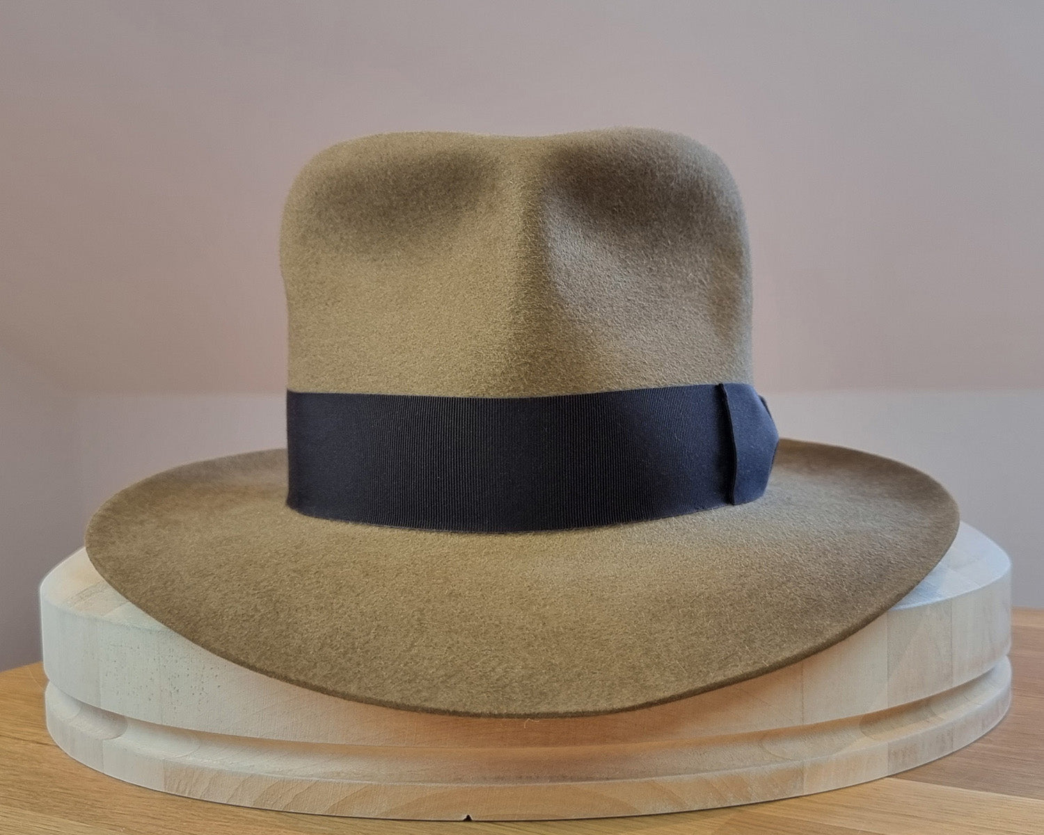 LEIFUR Adventure FEDORA | WESTERN 50X BEAVER BLEND | WHISKEY COLOR | SIZE 58, US 7 1/4