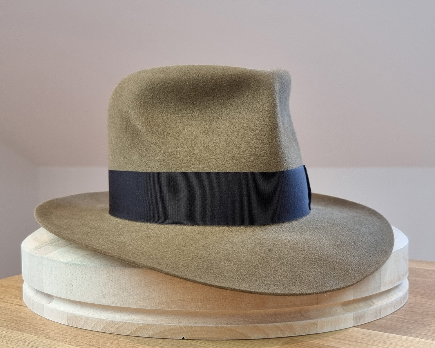 LEIFUR Adventure FEDORA | WESTERN 50X BEAVER BLEND | WHISKEY COLOR | SIZE 58, US 7 1/4