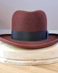 WESTERN HJALMAR HOMBURG | RUSTIC COPPER COLOR | 100X BEAVER | SIZE 60, US 7 1/2