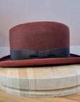 WESTERN HJALMAR HOMBURG | RUSTIC COPPER COLOR | 100X BEAVER | SIZE 60, US 7 1/2