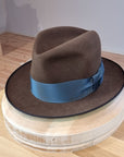 CAGNEY FEDORA | 30X BEAVER BLEND | SABLE BROWN | SIZE 60, US 7 1/2