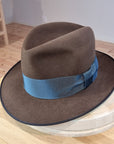 CAGNEY FEDORA | 30X BEAVER BLEND | SABLE BROWN | SIZE 60, US 7 1/2