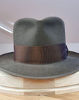 BOGART FEDORA | 50X BEAVER BLEND | OLIVE COLOR |  SIZE 61, US 7 5/8