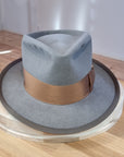 RAGNAR FEDORA | 50X BEAVER BLEND | STONE COLOR |  SIZE 60, US 7 1/2
