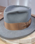 RAGNAR FEDORA | 50X BEAVER BLEND | STONE COLOR |  SIZE 60, US 7 1/2