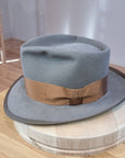 RAGNAR FEDORA | 50X BEAVER BLEND | STONE COLOR |  SIZE 60, US 7 1/2