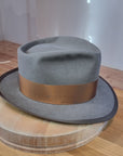 RAGNAR FEDORA | 50X BEAVER BLEND | STONE COLOR |  SIZE 60, US 7 1/2